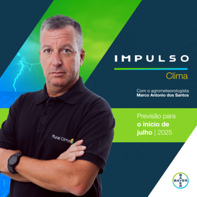 Tempo seco e chuva pelo Brasil | Impulso Clima